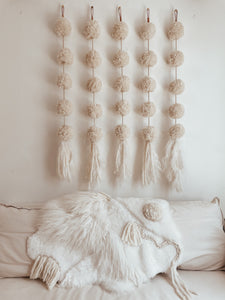 Miko Sheepskin Wall Hanging