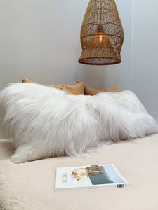 Sheepskin Lumbar Pillow - Seven Sundays Studios